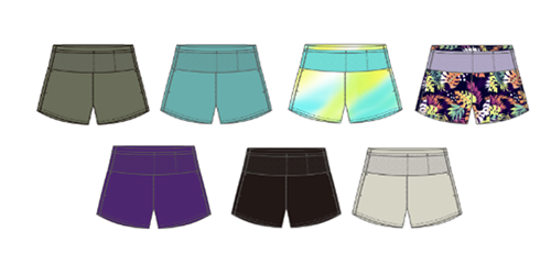 マルチポケット4インチランニングショーツ