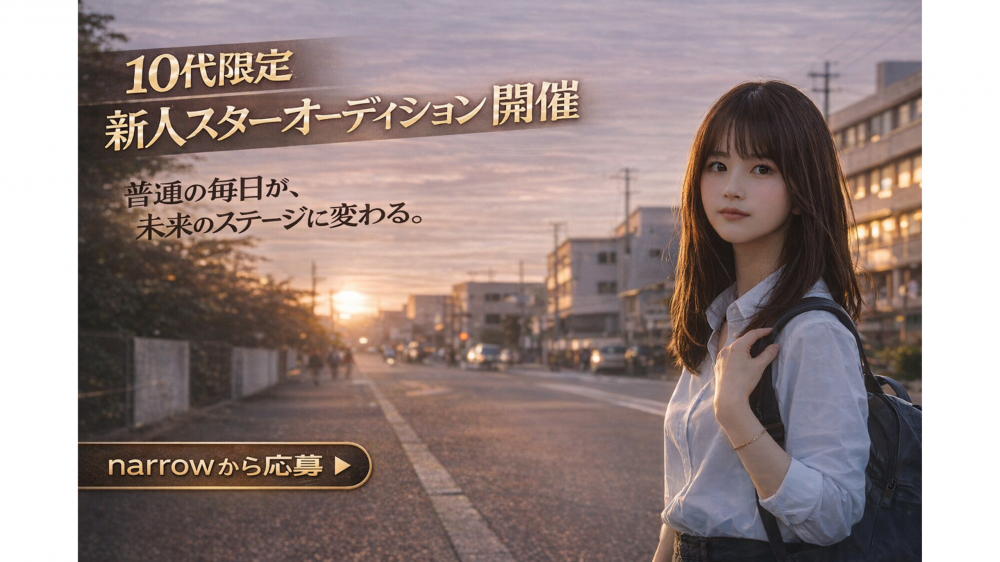 Fresh Star Entertainment 10代限定 新人スターオーディション