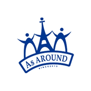 As around